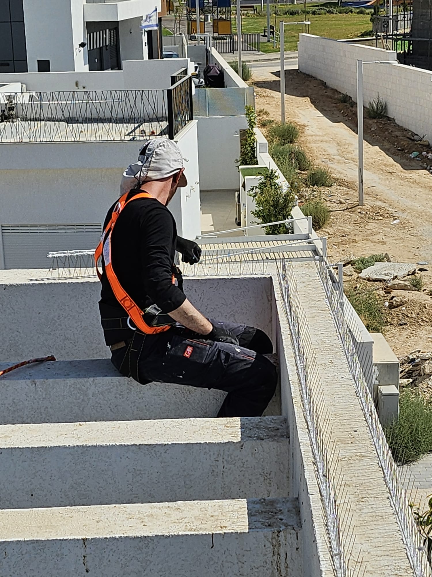 הרחקת יונים מגגות