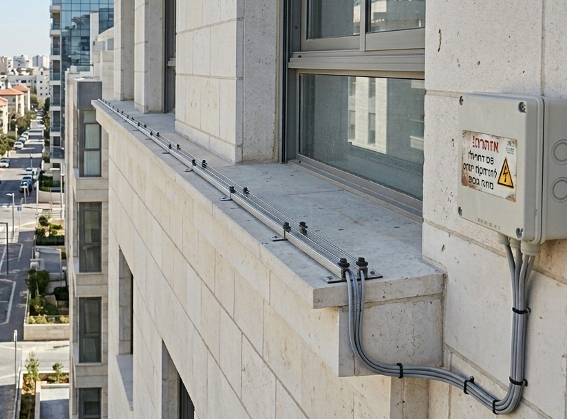 פס חשמלי להרחקת יונים